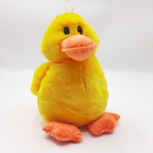 soft & safe 15" duck plush toy for dogs and cats | urbanpawsstore